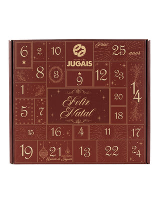 Caixa de Cartão "Calendário do Advento"