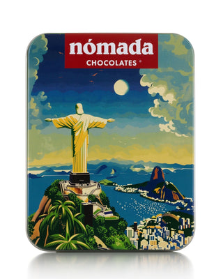 Lata de Chocolate "Rio de Janeiro" Nómada Chocolates 50g
