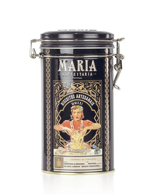 Lata de Biscoitos Artesanais Maria Confeitaria