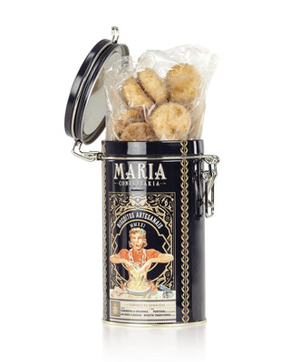 Lata de Biscoitos Artesanais Maria Confeitaria