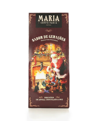 Bolachas de Aveia, Chocolate e Noz Maria Confeitaria