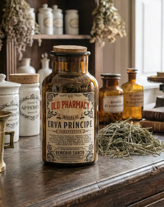 Infusão de Erva Príncipe Edição Limitada Old Pharmacy 40g